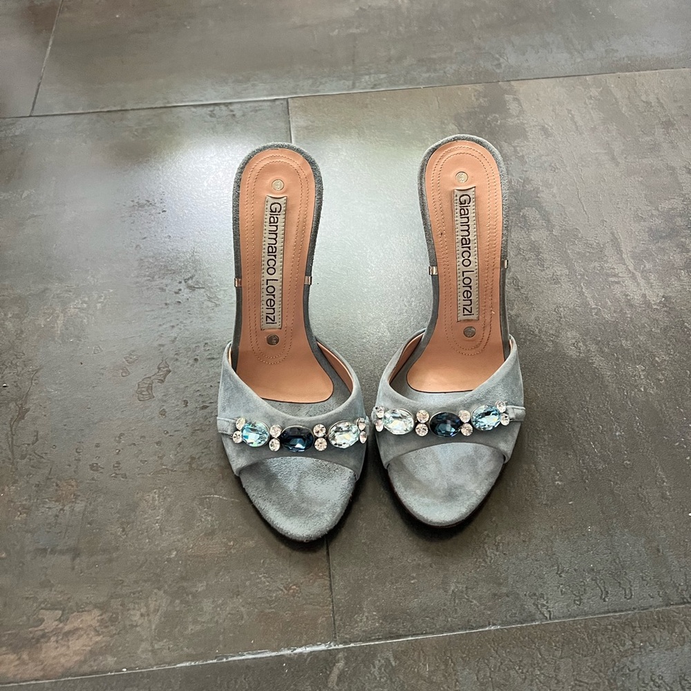 Gianmarco Lorenzi Swarvorski Heels